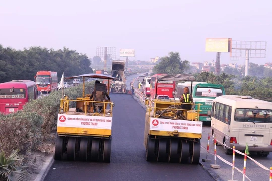 BOT Pháp Vân - Cầu Giẽ mang về hơn 1.500 tỉ đồng lợi nhuận trong 4 năm thu phí (Ảnh: Phương Thành Tranconsin)