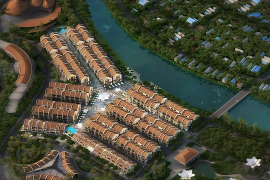 Phối cảnh dự án Hội An D'or tại Cẩm Nam, Hội An (Nguồn: BCG Land)