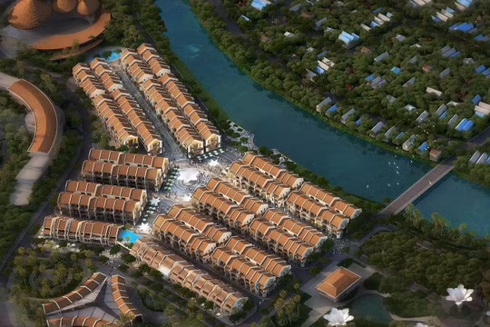 Phối cảnh dự án Hội An D'or tại Cẩm Nam, Hội An (Nguồn: BCG Land)