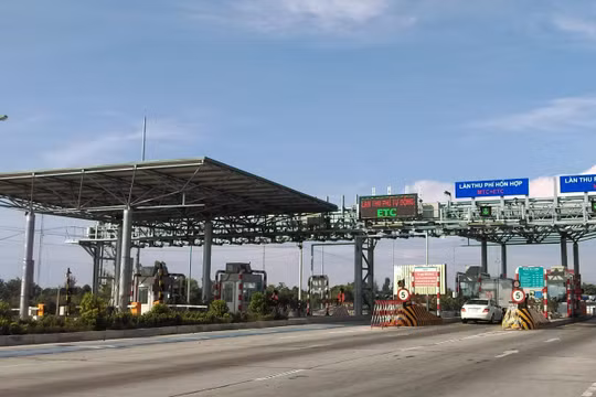 Một trạm thu phí BOT của Tasco (Nguồn: Internet)