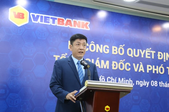Ông Lê Huy Dũng làm Tổng giám đốc VietBank sau 1 năm làm quyền