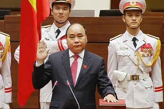 Thủ tướng Chính phủ Nguyễn Xuân Phúc tuyên thệ nhậm chức