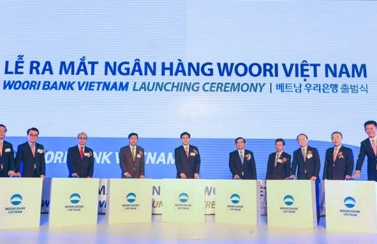 Woori Bank chính thức ra mắt ngân hàng tại Việt Nam