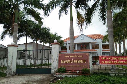 rụ sở Ban QLKKT tỉnh Kiên Giang