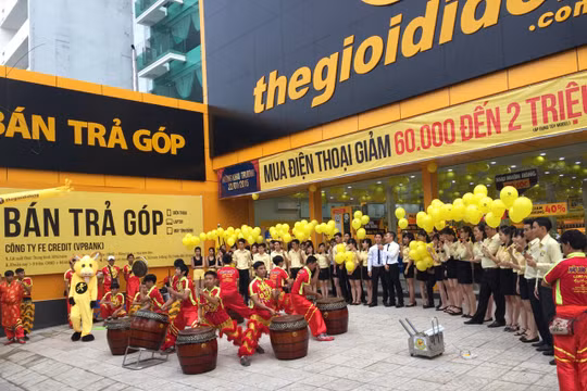 Trung bình 11 tháng đầu năm 2016, 2 ngày TGDĐ mở mới 3 siêu thị