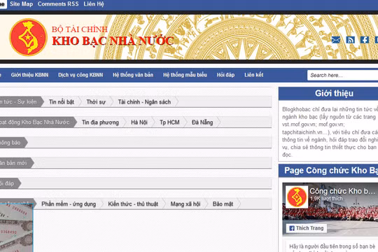 Hiện trang blogkhobac.tk đã dừng hoạt động (ảnh chụp từ bản lưu Google)