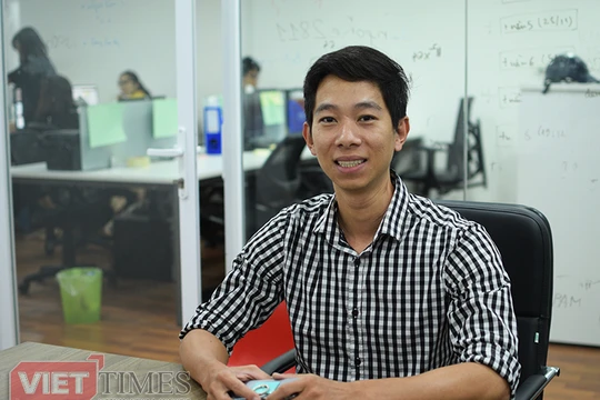 Anh Lê Công Thành - Trưởng nhóm dự án “Hệ thống phân tích ngữ nghĩa và quản trị tương tác mạng xã hội (SMCC)”