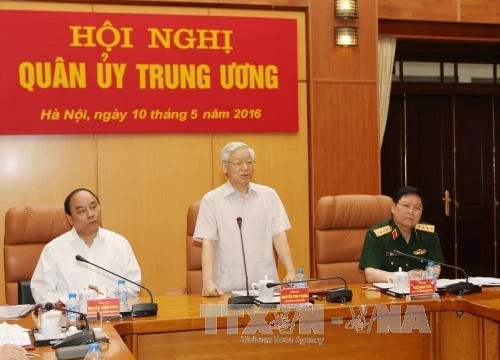 Tổng Bí thư Nguyễn Phú Trọng giữ chức Bí thư Quân ủy Trung ương