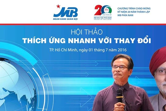 Hội thảo là một trong những hoạt động trọng tâm hướng tới kỷ niệm 20 năm thành lập MB khu vực phía Nam