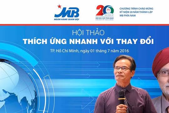 Hội thảo là một trong những hoạt động trọng tâm hướng tới kỷ niệm 20 năm thành lập MB khu vực phía Nam