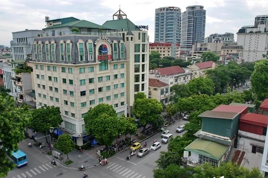 Trụ sở CTCP Xuất nhập khẩu Khoáng sản (Minexport) tại ngã tư Bà Triệu - Hai Bà Trưng, Hà Nội. (Ảnh: Internet)