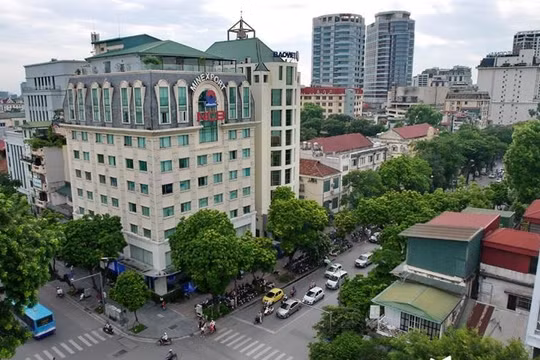 Trụ sở CTCP Xuất nhập khẩu Khoáng sản (Minexport) tại ngã tư Bà Triệu - Hai Bà Trưng, Hà Nội. (Ảnh: Internet)