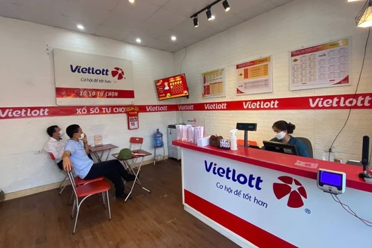 Vietlott thu 17,1 tỉ đồng mỗi ngày năm 2022