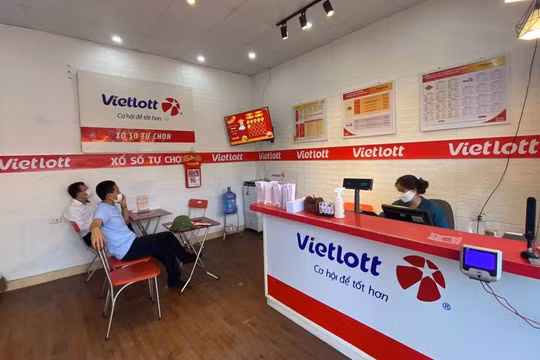 Vietlott thu 17,1 tỉ đồng mỗi ngày năm 2022