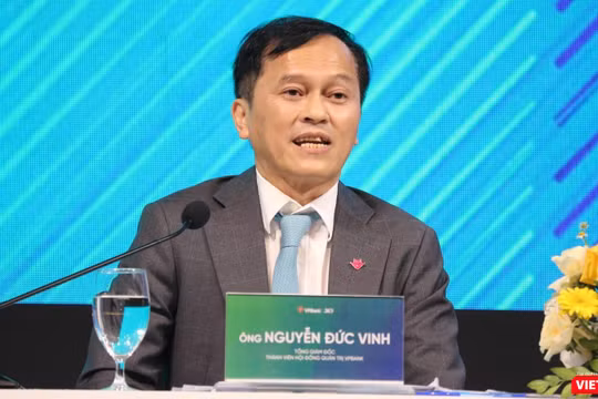 Ông Nguyễn Đức Vinh, Tổng giám đốc VPBank (Ảnh: Văn Lâm)