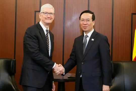 CEO Tim Cook: Việt Nam nằm trong chiến lược kinh doanh đặc biệt của Apple