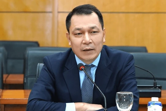 Ông Đặng Hoàng An - tân Chủ tịch HĐTV EVN (Ảnh: Bộ Công thương)