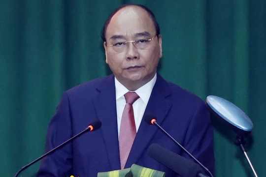 Chủ tịch nước Nguyễn Xuân Phúc. (Ảnh: Thống Nhất/TTXVN)