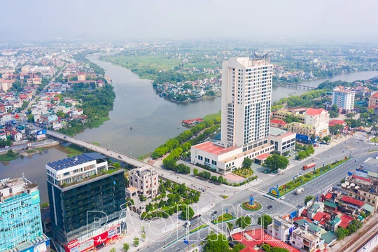 Một góc thành phố Phủ Lý (Ảnh: Báo Hà Nam)