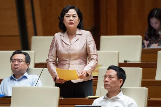 Thống đốc Ngân hàng Nhà nước Nguyễn Thị Hồng (Ảnh: quochoi.vn)