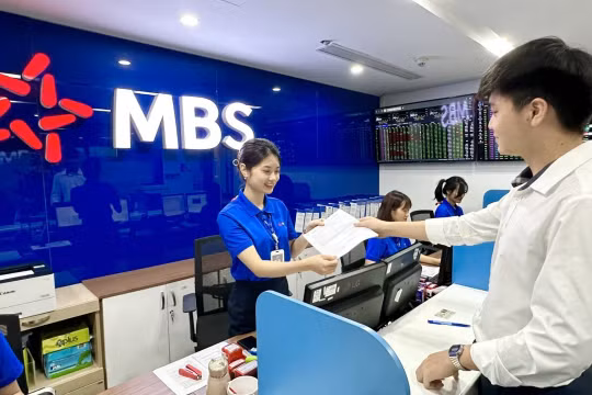 MBS đóng 540.000 tài khoản chứng khoán trong tháng 10/2023 