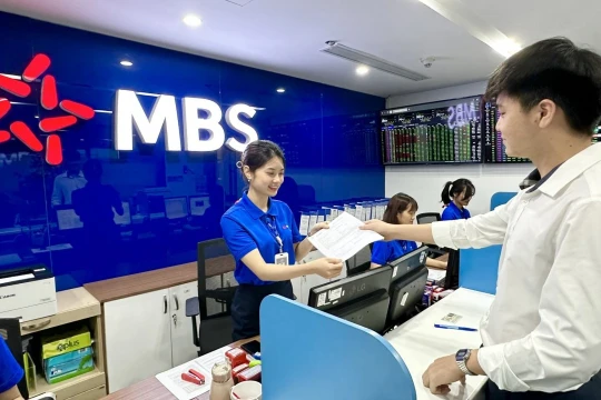 MBS đóng 540.000 tài khoản chứng khoán trong tháng 10/2023 