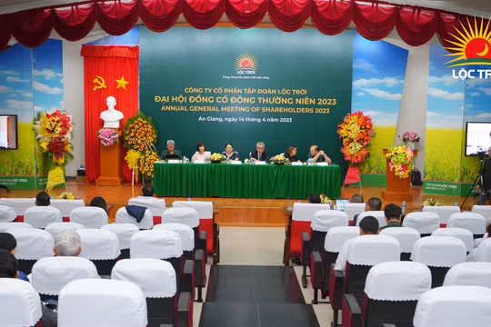 Toàn cảnh Đại hội đồng cổ đông thường niên năm 2023 của Tập đoàn Lộc Trời (Ảnh: LTG)