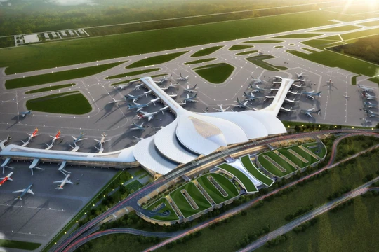 Phối cảnh dự án sân bay quốc tế Long Thành (Ảnh: ACV)