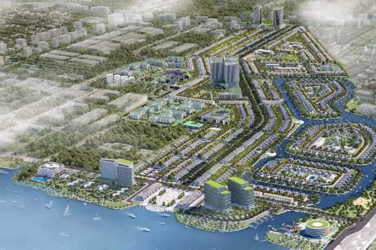 Phối cảnh dự án Khu đô thị Nam Cần Thơ (Nguồn: IPA)
