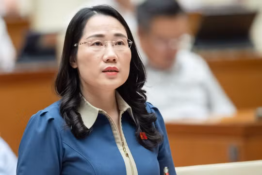 Đại biểu Nguyễn Thị Thủy - Đoàn ĐBQH tỉnh Bắc Kạn (Ảnh: quochoi.vn)