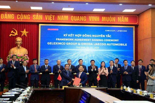 Geleximco “bắt tay” ông lớn Trung Quốc xây nhà máy sản xuất ô tô 19.000 tỉ đồng ở Thái Bình