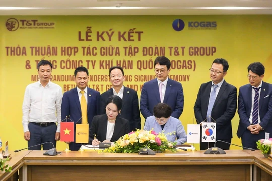 T&T Group bắt tay KOGAS, SK Group phát triển dự án LNG và hydrogen tại Việt Nam