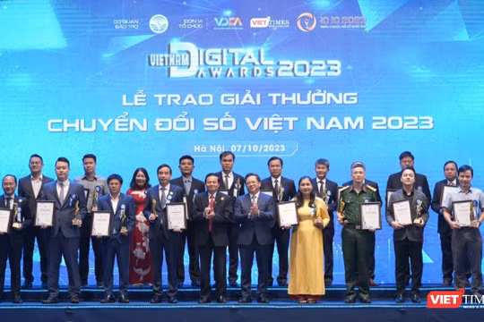 Ấn tượng Lễ trao Giải thưởng Chuyển đổi số Việt Nam – Vietnam Digital Awards 2023
