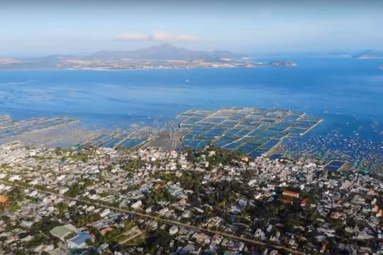 Một góc khu vực thực hiện dự án Khu đô thị ven vịnh Cam Ranh (Ảnh: Báo Khánh Hòa)