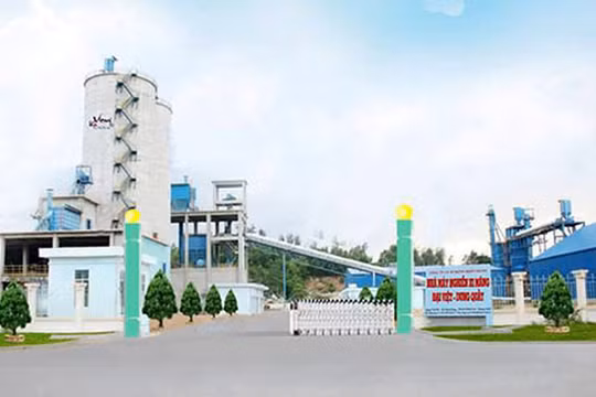 Nhà máy Xi măng Đại Việt - Dung Quất. (Ảnh: Internet)