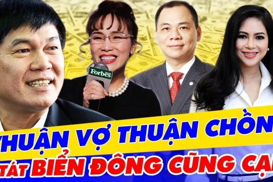 Các cặp vợ chồng nghìn tỷ Việt chia tỷ lệ sở hữu thế nào?
