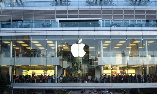 Cổ phiếu của Apple đã giảm khoảng 4,1%. (Ảnh: Internet)