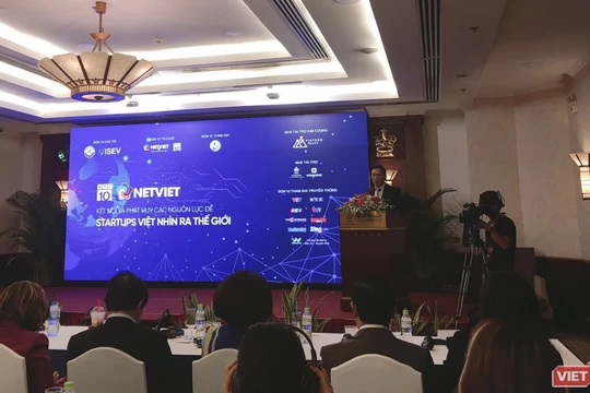 Hội thảo “Kết nối và phát huy các nguồn lực để Stat-up Việt nhìn ra thế giới" (Nguồn: Infonet)