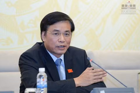 Tổng thư ký Quốc hội Nguyễn Hạnh Phúc. Ảnh: Hoàng Thùy