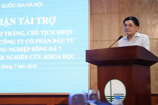 Ông Nguyễn Mạnh Thắng - Chủ tịch HĐQT Urinco7. (Ảnh: ĐHQGHN)