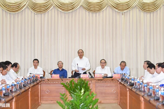 Thủ tướng: “TPHCM vì cả nước, cả nước vì TPHCM”. (Ảnh: VGP)
