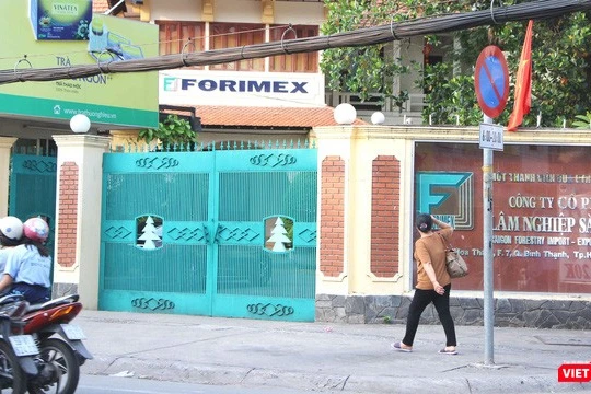 Địa chỉ trụ sở chính của Forimex tại số 8 Hoàng Hoa Thám, Phường 7, Quận Bình Thạnh, Tp. HCM.