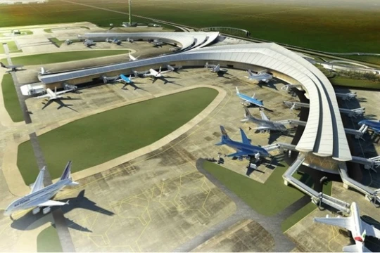 Được đề xuất xây dựng dự án sân bay Long Thành, năng lực tài chính của ACV là điều đáng bàn. (Nguồn: Internet) 