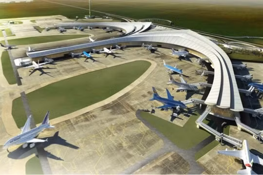 Được đề xuất xây dựng dự án sân bay Long Thành, năng lực tài chính của ACV là điều đáng bàn. (Nguồn: Internet) 