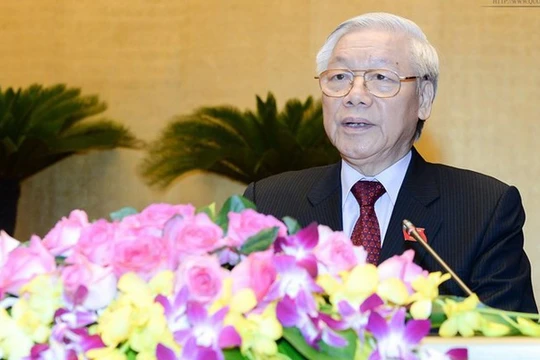 Tổng Bí thư, Chủ tịch nước Nguyễn Phú Trọng.