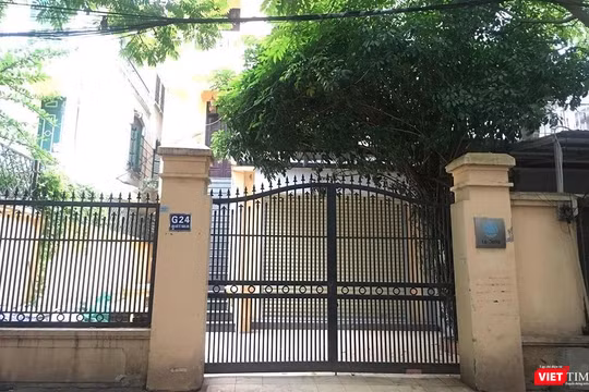 Căn biệt thự G24 Làng quốc tế Thăng Long.