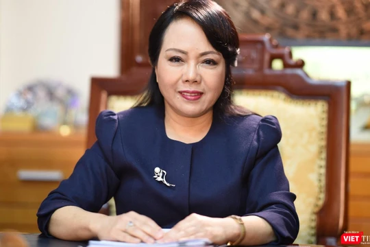 Bộ trưởng Y tế Nguyễn Thị Kim Tiến.