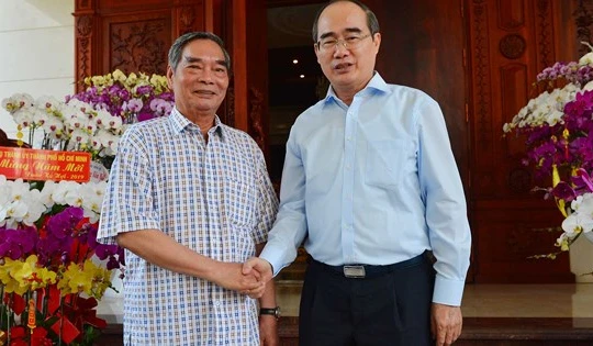 Đại tướng Lê Hồng Anh mong muốn TPHCM sớm giải quyết dứt điểm những vấn đề liên quan đến Thủ Thiêm.