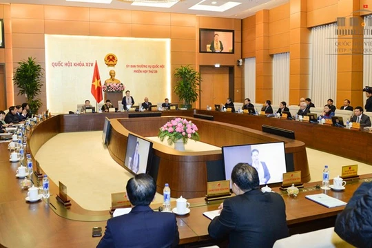 Phiên họp thứ 22 của UBTVQH dự kiến diễn ra vào ngày 21/3/2018 - Ảnh: Cổng TTĐTQH