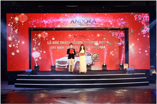 Lễ bốc thăm trúng thưởng đợt 9 Tất niên sum vầy tại Pandora 